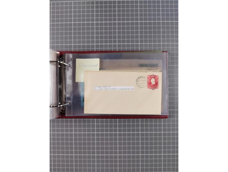 1892/1939, umfangreiche Sammlung “U.S. GERMAN SEA POST” mit ca. 400 Briefen, Karten und Ganzsachen, Schwerpunkt vor 1920 mit 