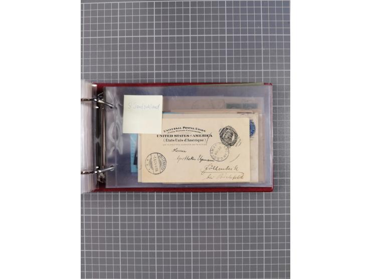 1892/1939, umfangreiche Sammlung “U.S. GERMAN SEA POST” mit ca. 400 Briefen, Karten und Ganzsachen, Schwerpunkt vor 1920 mit 