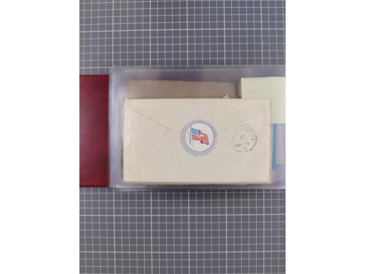 1892/1939, umfangreiche Sammlung “U.S. GERMAN SEA POST” mit ca. 400 Briefen, Karten und Ganzsachen, Schwerpunkt vor 1920 mit 