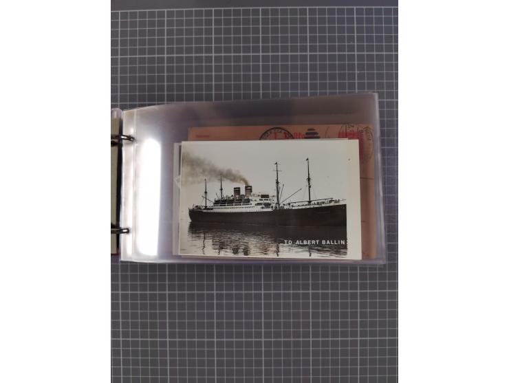 1892/1939, umfangreiche Sammlung “U.S. GERMAN SEA POST” mit ca. 400 Briefen, Karten und Ganzsachen, Schwerpunkt vor 1920 mit 