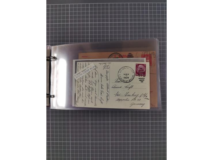 1892/1939, umfangreiche Sammlung “U.S. GERMAN SEA POST” mit ca. 400 Briefen, Karten und Ganzsachen, Schwerpunkt vor 1920 mit 