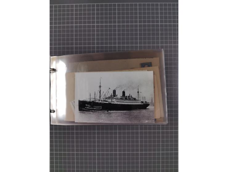 1892/1939, umfangreiche Sammlung “U.S. GERMAN SEA POST” mit ca. 400 Briefen, Karten und Ganzsachen, Schwerpunkt vor 1920 mit 