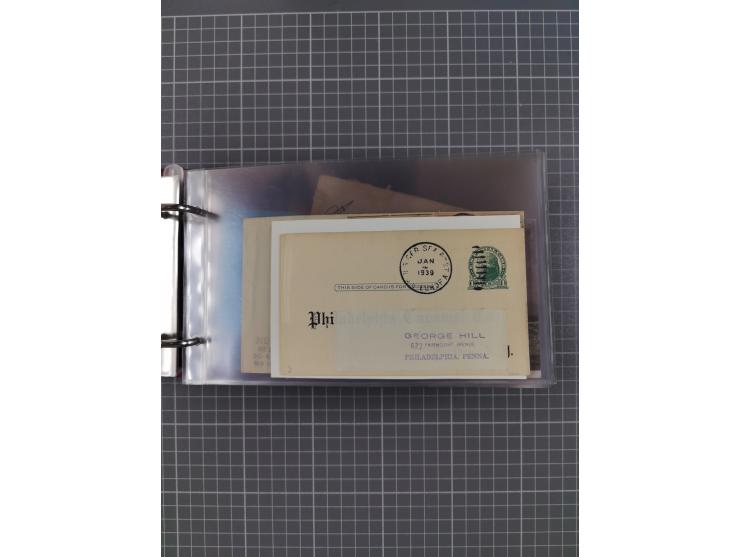 1892/1939, umfangreiche Sammlung “U.S. GERMAN SEA POST” mit ca. 400 Briefen, Karten und Ganzsachen, Schwerpunkt vor 1920 mit 