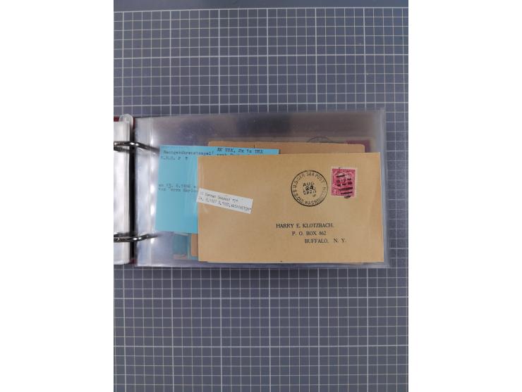 1892/1939, umfangreiche Sammlung “U.S. GERMAN SEA POST” mit ca. 400 Briefen, Karten und Ganzsachen, Schwerpunkt vor 1920 mit 