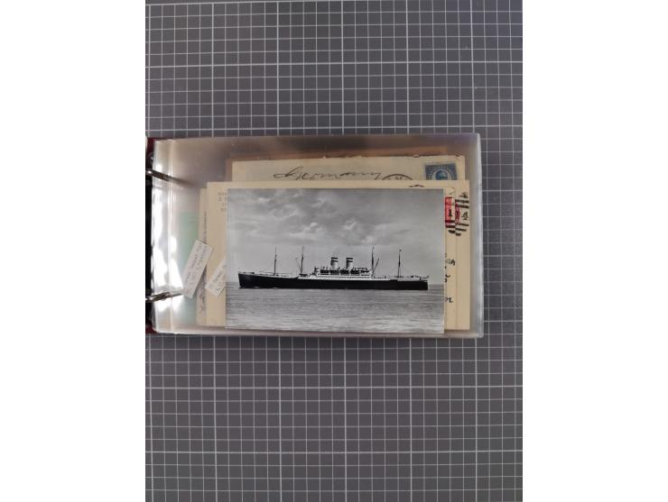 1892/1939, umfangreiche Sammlung “U.S. GERMAN SEA POST” mit ca. 400 Briefen, Karten und Ganzsachen, Schwerpunkt vor 1920 mit 