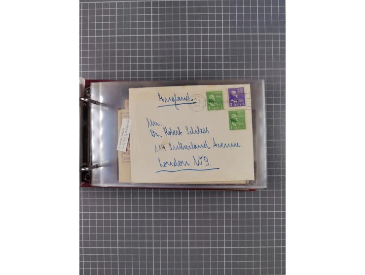 1892/1939, umfangreiche Sammlung “U.S. GERMAN SEA POST” mit ca. 400 Briefen, Karten und Ganzsachen, Schwerpunkt vor 1920 mit 