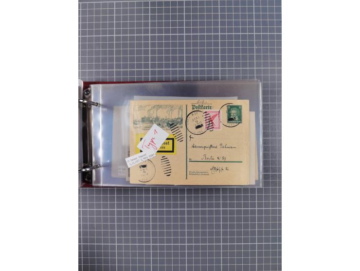 1892/1939, umfangreiche Sammlung “U.S. GERMAN SEA POST” mit ca. 400 Briefen, Karten und Ganzsachen, Schwerpunkt vor 1920 mit 