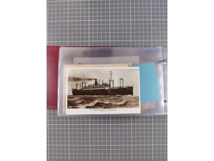 1892/1939, umfangreiche Sammlung “U.S. GERMAN SEA POST” mit ca. 400 Briefen, Karten und Ganzsachen, Schwerpunkt vor 1920 mit 