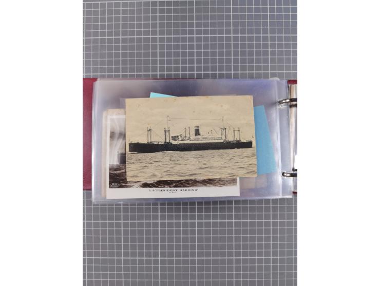 1892/1939, umfangreiche Sammlung “U.S. GERMAN SEA POST” mit ca. 400 Briefen, Karten und Ganzsachen, Schwerpunkt vor 1920 mit 