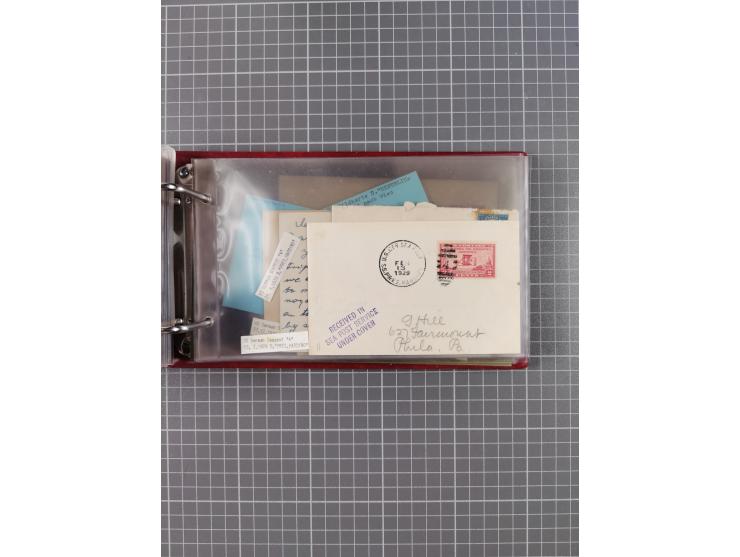 1892/1939, umfangreiche Sammlung “U.S. GERMAN SEA POST” mit ca. 400 Briefen, Karten und Ganzsachen, Schwerpunkt vor 1920 mit 