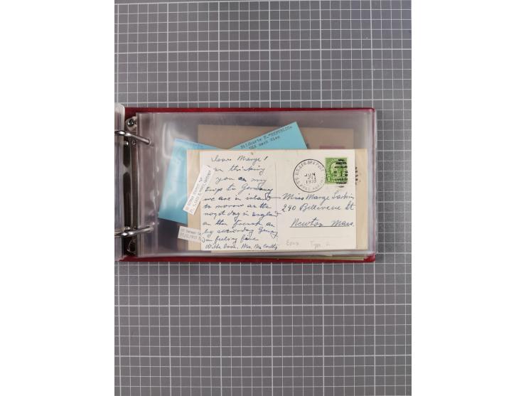 1892/1939, umfangreiche Sammlung “U.S. GERMAN SEA POST” mit ca. 400 Briefen, Karten und Ganzsachen, Schwerpunkt vor 1920 mit 