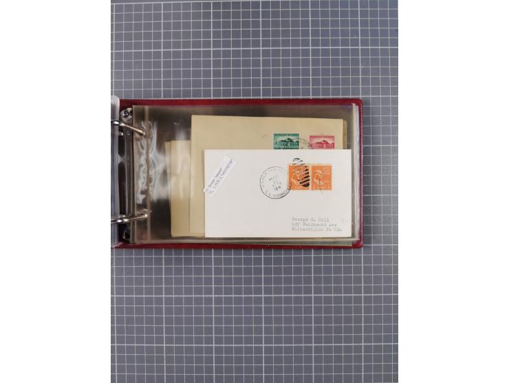 1892/1939, umfangreiche Sammlung “U.S. GERMAN SEA POST” mit ca. 400 Briefen, Karten und Ganzsachen, Schwerpunkt vor 1920 mit 