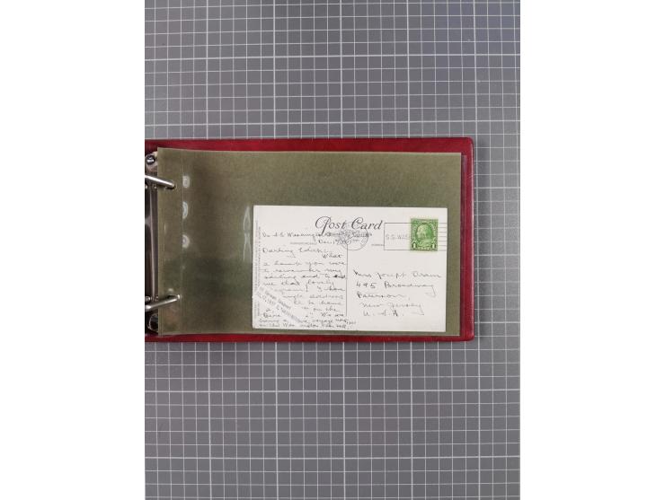 1892/1939, umfangreiche Sammlung “U.S. GERMAN SEA POST” mit ca. 400 Briefen, Karten und Ganzsachen, Schwerpunkt vor 1920 mit 