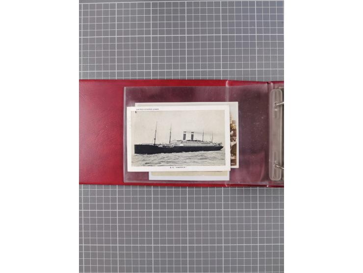 1892/1939, umfangreiche Sammlung “U.S. GERMAN SEA POST” mit ca. 400 Briefen, Karten und Ganzsachen, Schwerpunkt vor 1920 mit 