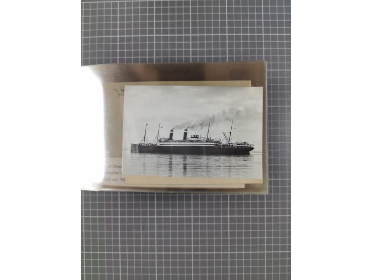 1892/1939, umfangreiche Sammlung “U.S. GERMAN SEA POST” mit ca. 400 Briefen, Karten und Ganzsachen, Schwerpunkt vor 1920 mit 