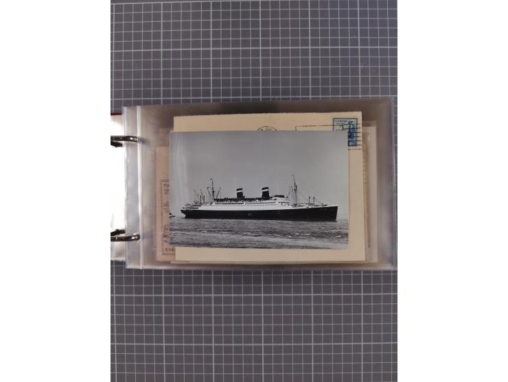 1892/1939, umfangreiche Sammlung “U.S. GERMAN SEA POST” mit ca. 400 Briefen, Karten und Ganzsachen, Schwerpunkt vor 1920 mit 