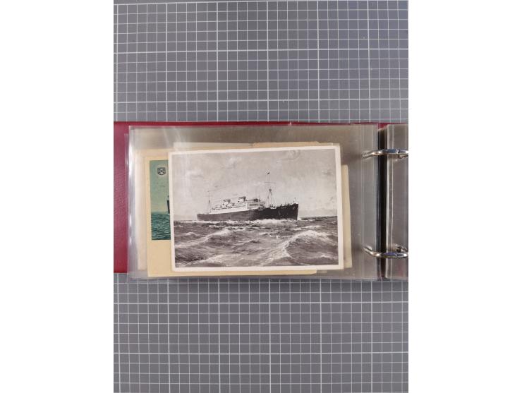 1892/1939, umfangreiche Sammlung “U.S. GERMAN SEA POST” mit ca. 400 Briefen, Karten und Ganzsachen, Schwerpunkt vor 1920 mit 