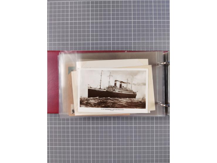 1892/1939, umfangreiche Sammlung “U.S. GERMAN SEA POST” mit ca. 400 Briefen, Karten und Ganzsachen, Schwerpunkt vor 1920 mit 