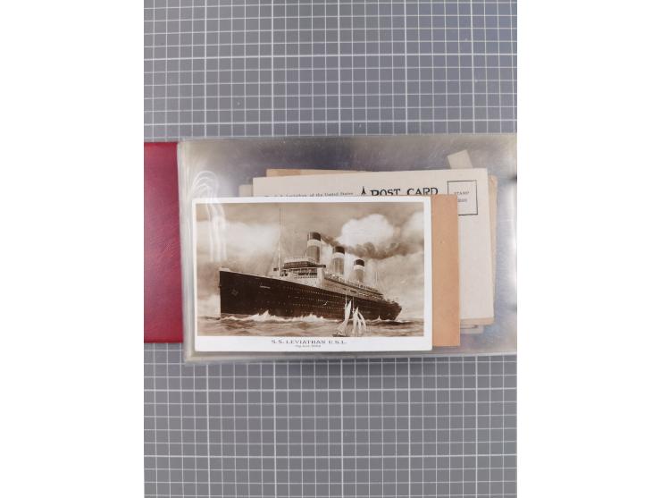 1892/1939, umfangreiche Sammlung “U.S. GERMAN SEA POST” mit ca. 400 Briefen, Karten und Ganzsachen, Schwerpunkt vor 1920 mit 