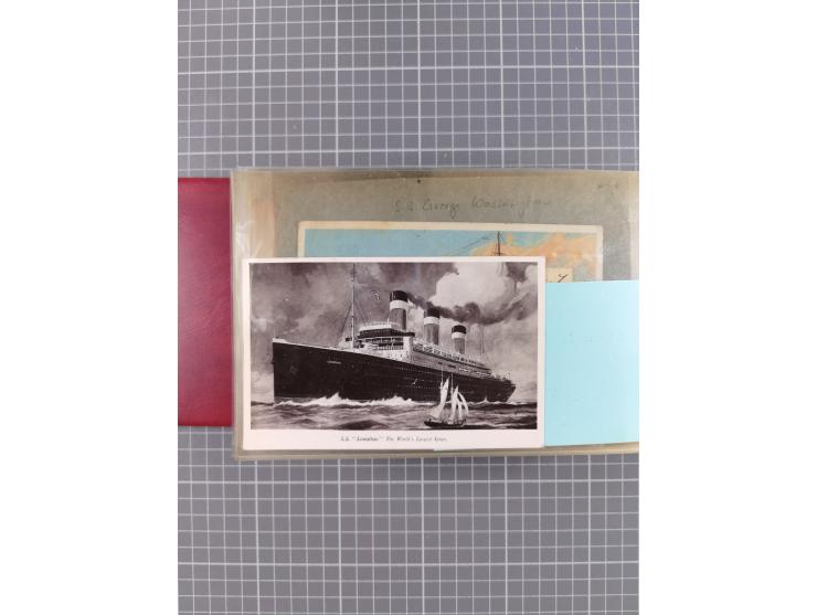 1892/1939, umfangreiche Sammlung “U.S. GERMAN SEA POST” mit ca. 400 Briefen, Karten und Ganzsachen, Schwerpunkt vor 1920 mit 