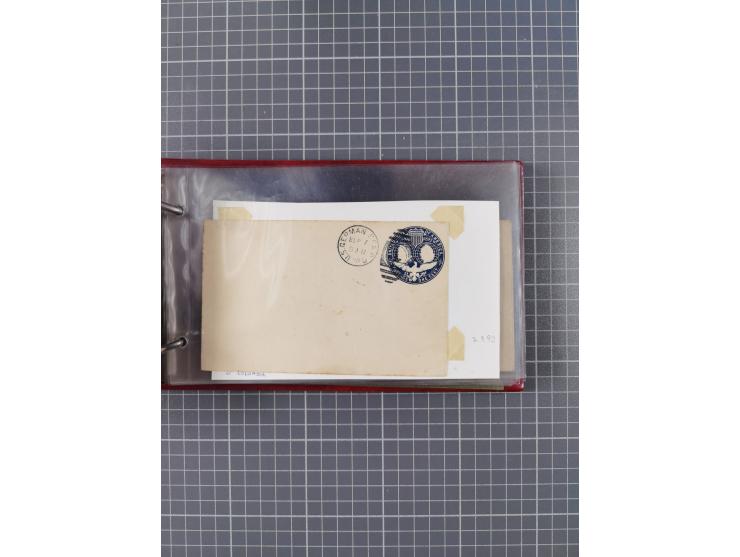 1892/1939, umfangreiche Sammlung “U.S. GERMAN SEA POST” mit ca. 400 Briefen, Karten und Ganzsachen, Schwerpunkt vor 1920 mit 