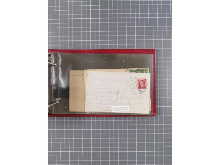 1892/1939, umfangreiche Sammlung “U.S. GERMAN SEA POST” mit ca. 400 Briefen, Karten und Ganzsachen, Schwerpunkt vor 1920 mit 