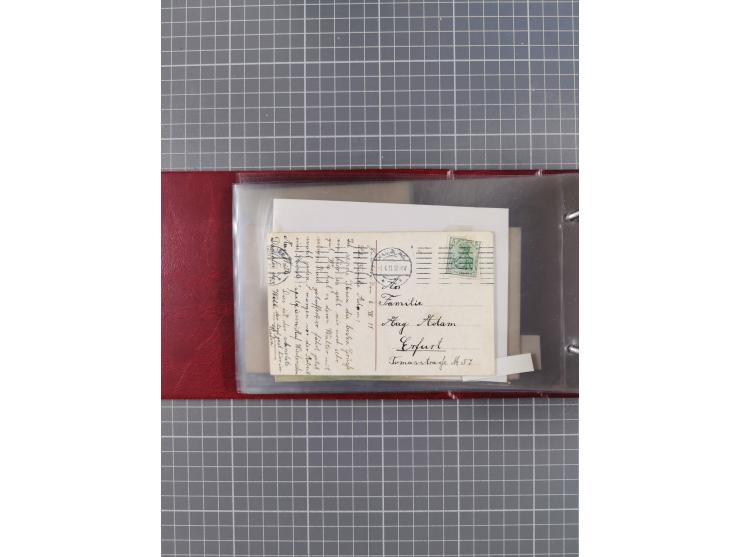 1892/1939, umfangreiche Sammlung “U.S. GERMAN SEA POST” mit ca. 400 Briefen, Karten und Ganzsachen, Schwerpunkt vor 1920 mit 