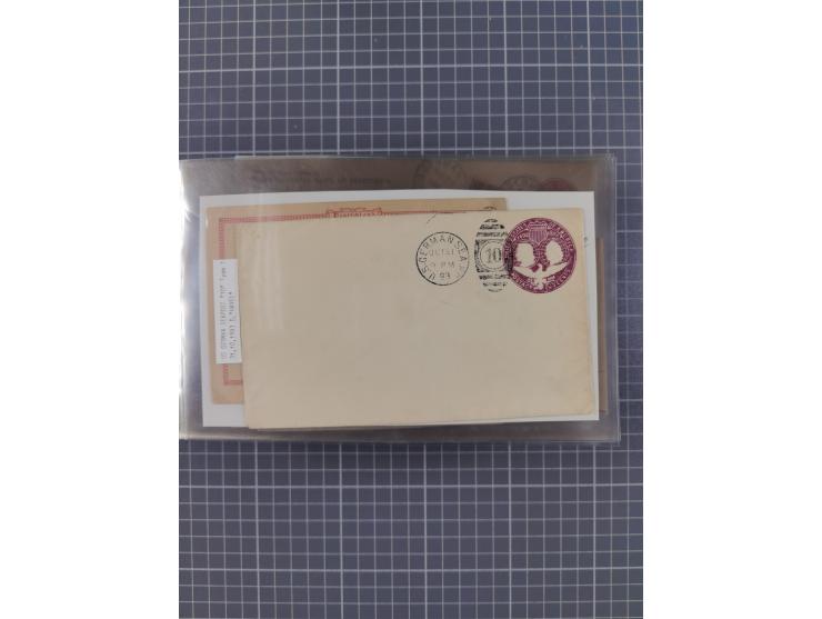1892/1939, umfangreiche Sammlung “U.S. GERMAN SEA POST” mit ca. 400 Briefen, Karten und Ganzsachen, Schwerpunkt vor 1920 mit 