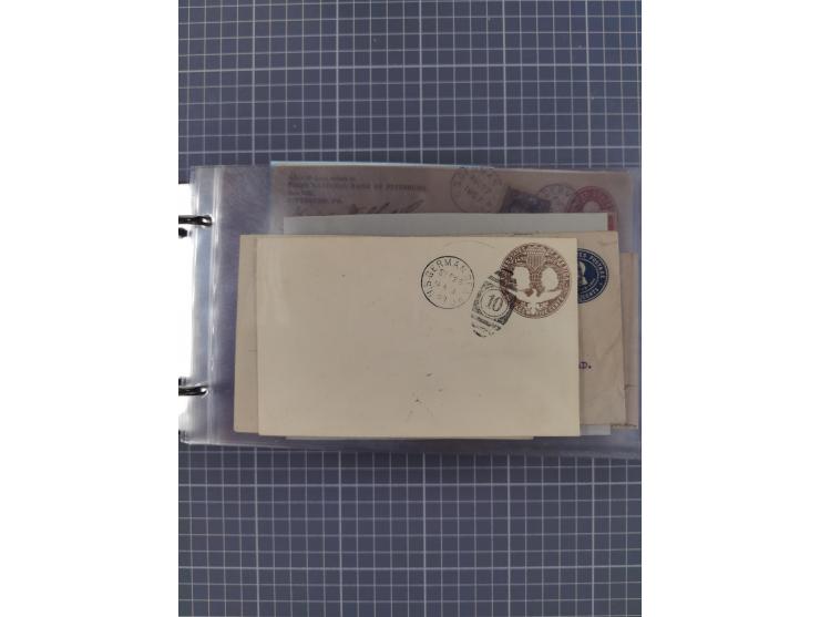 1892/1939, umfangreiche Sammlung “U.S. GERMAN SEA POST” mit ca. 400 Briefen, Karten und Ganzsachen, Schwerpunkt vor 1920 mit 