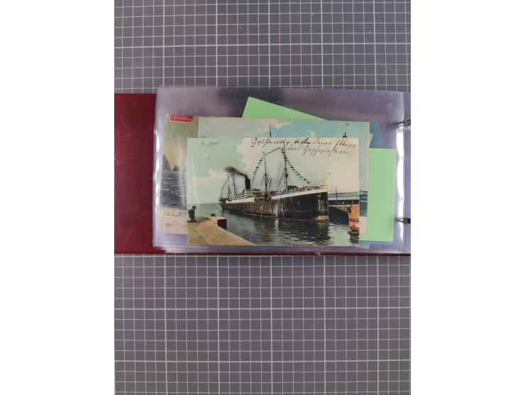 1892/1939, umfangreiche Sammlung “U.S. GERMAN SEA POST” mit ca. 400 Briefen, Karten und Ganzsachen, Schwerpunkt vor 1920 mit 