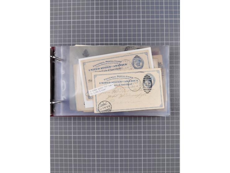 1892/1939, umfangreiche Sammlung “U.S. GERMAN SEA POST” mit ca. 400 Briefen, Karten und Ganzsachen, Schwerpunkt vor 1920 mit 