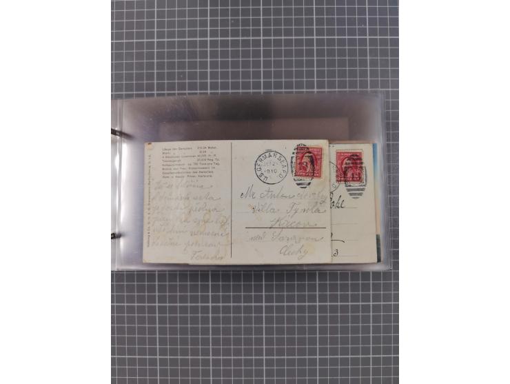 1892/1939, umfangreiche Sammlung “U.S. GERMAN SEA POST” mit ca. 400 Briefen, Karten und Ganzsachen, Schwerpunkt vor 1920 mit 