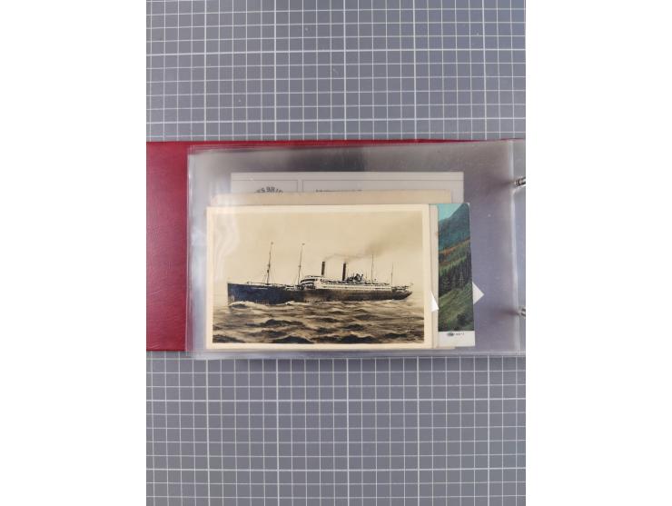 1892/1939, umfangreiche Sammlung “U.S. GERMAN SEA POST” mit ca. 400 Briefen, Karten und Ganzsachen, Schwerpunkt vor 1920 mit 