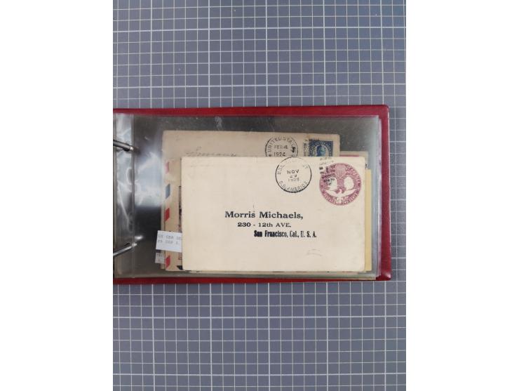 1892/1939, umfangreiche Sammlung “U.S. GERMAN SEA POST” mit ca. 400 Briefen, Karten und Ganzsachen, Schwerpunkt vor 1920 mit 