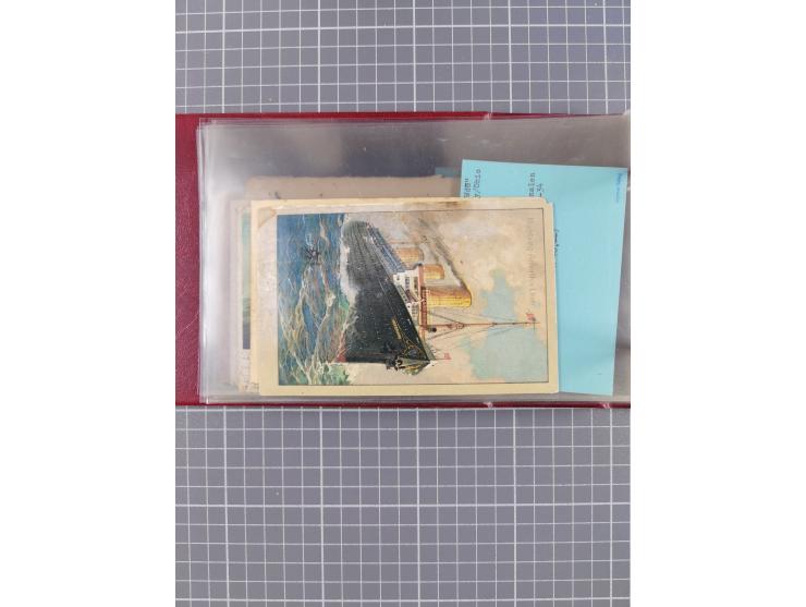 1892/1939, umfangreiche Sammlung “U.S. GERMAN SEA POST” mit ca. 400 Briefen, Karten und Ganzsachen, Schwerpunkt vor 1920 mit 