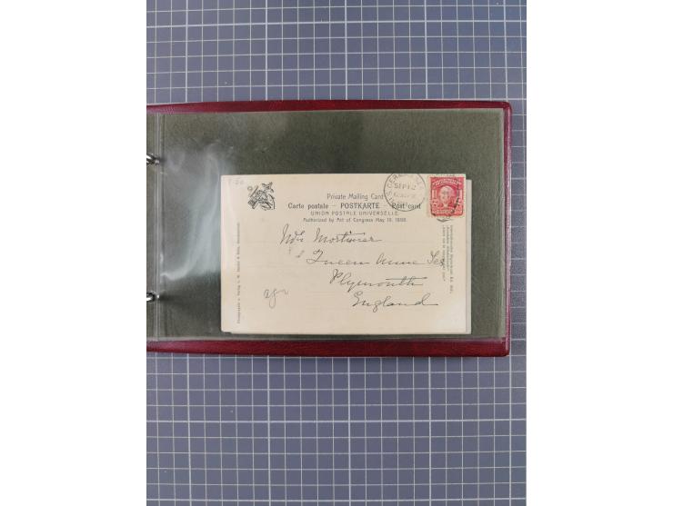 1892/1939, umfangreiche Sammlung “U.S. GERMAN SEA POST” mit ca. 400 Briefen, Karten und Ganzsachen, Schwerpunkt vor 1920 mit 