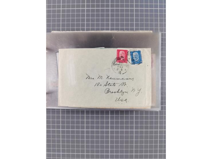 1900/37, kleine Sammlung “DSP OST-ASIATIISCHE LINIE” mit fast 70 Briefen, Karten und GSK inkl. weniger Belege “BREMEN-OSTASIE