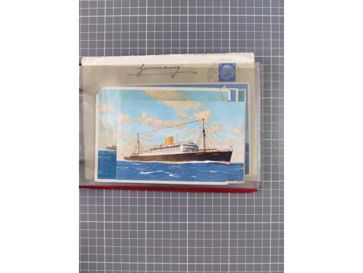 1900/37, kleine Sammlung “DSP OST-ASIATIISCHE LINIE” mit fast 70 Briefen, Karten und GSK inkl. weniger Belege “BREMEN-OSTASIE