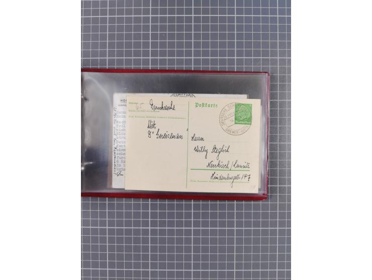 1900/37, kleine Sammlung “DSP OST-ASIATIISCHE LINIE” mit fast 70 Briefen, Karten und GSK inkl. weniger Belege “BREMEN-OSTASIE