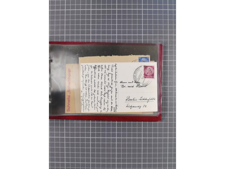 1900/37, kleine Sammlung “DSP OST-ASIATIISCHE LINIE” mit fast 70 Briefen, Karten und GSK inkl. weniger Belege “BREMEN-OSTASIE