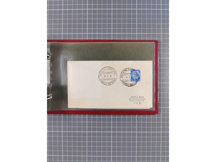 1900/37, kleine Sammlung “DSP OST-ASIATIISCHE LINIE” mit fast 70 Briefen, Karten und GSK inkl. weniger Belege “BREMEN-OSTASIE