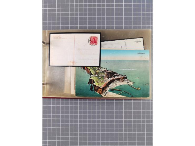 1897/1939, kleine Sammlung “Schiffspost in der Nordsee” mit Schwerpunkt Helgoland, ca. 50 Briefe und Karten mit Schiffspost-N