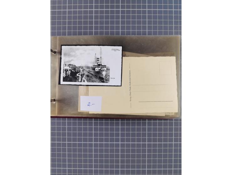 1897/1939, kleine Sammlung “Schiffspost in der Nordsee” mit Schwerpunkt Helgoland, ca. 50 Briefe und Karten mit Schiffspost-N