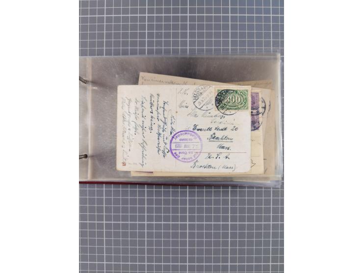 1897/1939, kleine Sammlung “Schiffspost in der Nordsee” mit Schwerpunkt Helgoland, ca. 50 Briefe und Karten mit Schiffspost-N