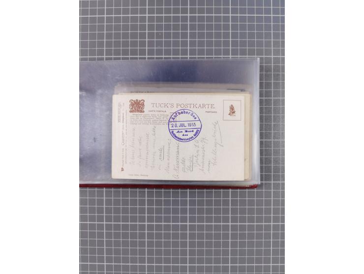 1897/1939, kleine Sammlung “Schiffspost in der Nordsee” mit Schwerpunkt Helgoland, ca. 50 Briefe und Karten mit Schiffspost-N