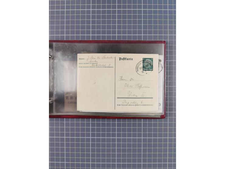 1897/1939, kleine Sammlung “Schiffspost in der Nordsee” mit Schwerpunkt Helgoland, ca. 50 Briefe und Karten mit Schiffspost-N