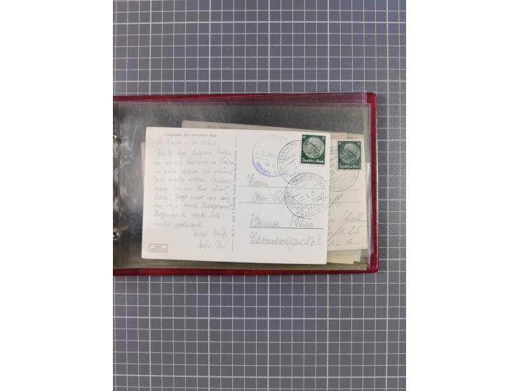 1897/1939, kleine Sammlung “Schiffspost in der Nordsee” mit Schwerpunkt Helgoland, ca. 50 Briefe und Karten mit Schiffspost-N