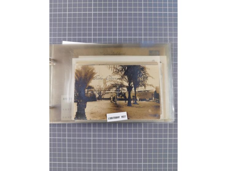 1894/1936, kleine Sammlung “DSP OST-AFRIKA LINIE” inkl. “OST-AFRIKANISCHE HAUPTLINIE” mit ca. 35 Briefen und Karten sowie zus