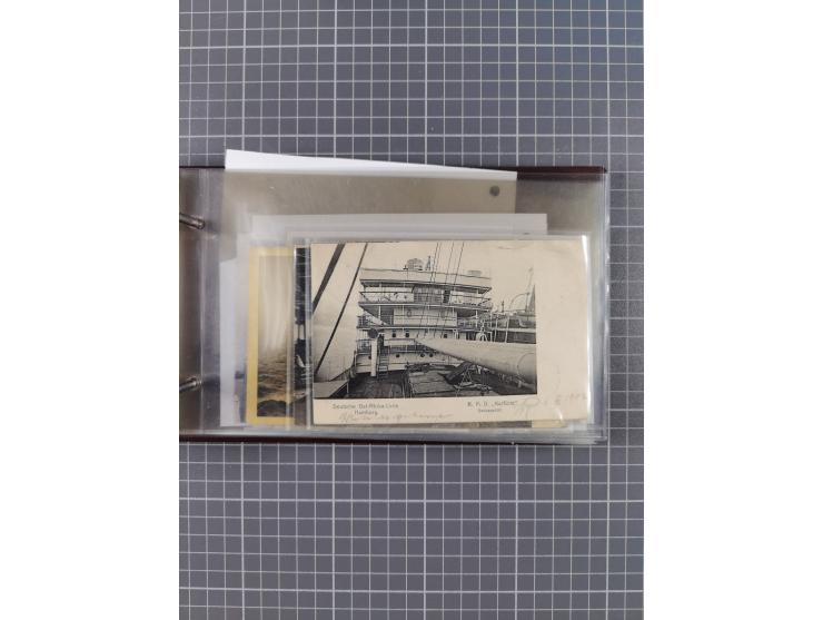 1894/1936, kleine Sammlung “DSP OST-AFRIKA LINIE” inkl. “OST-AFRIKANISCHE HAUPTLINIE” mit ca. 35 Briefen und Karten sowie zus