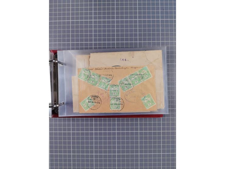 1866/1960 (ca.), interessanter Sammlungsposten inkl. sehr viel Dt. Seepost, Anlandungsstempeln, frühe Schiffspost, kleine Sam